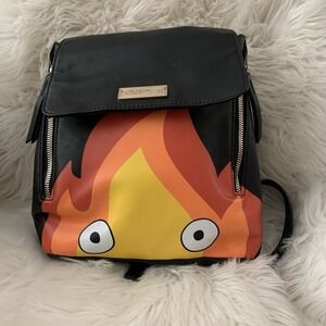 Bioworld Calcifer Fire Backpack Howls Moving Castle Studio Ghibli